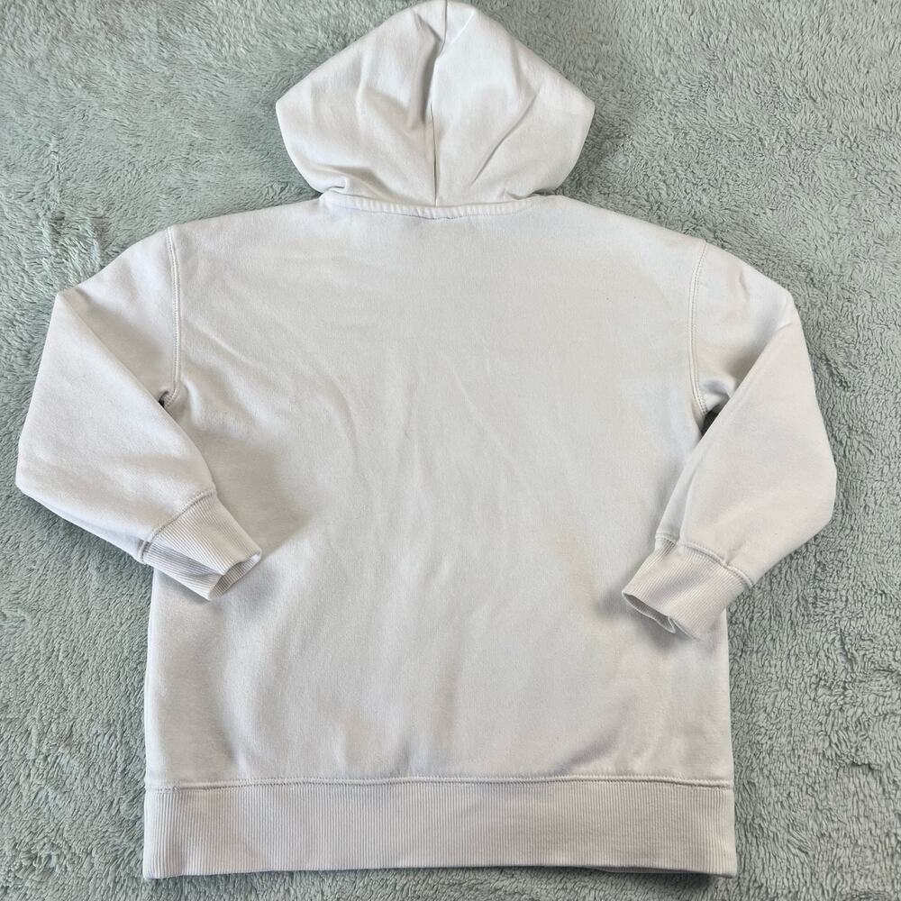 Simpsons Family Couch Kid's Youth Size Medium White Hooded Sweatshirt White - Picture 2 of 8